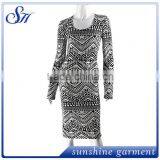 Classical Summer Dress Casual Women Dress 92%Polyester 8%Spandex thumbnail-6