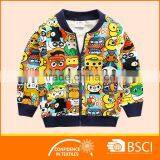 New Style Cartoon Printed Soft Cotton Baby Jackets thumbnail-1