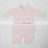 Fashion Turn-down Collar Cotton Baby Romper Trim Contrast Color One Piece Sweater thumbnail-3