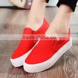 Zm35607a Wholesale Casual Canvas Shoes Beautiful Girls Slip on Shoes thumbnail-5
