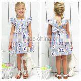 2017 Spring New Arrive Girls Easter Bunny Cute Dress Kids Holiday Play Dress thumbnail-2
