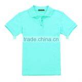 Breathable and Comfortable Short Sleeve Lady Golf Polo Shirts Made of 100% Cotton thumbnail-6