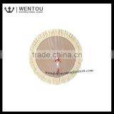 Wholesale Red Burlap Santa Tree Skirt thumbnail-2