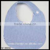 Wholesale Personalized Plain Seersucker Silicone Bib thumbnail-5