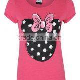 Women Short Sleeve Casual T-shirt With Print thumbnail-5