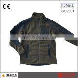 Wholesale Apparel Brown Coat Men Micro Fleece Jacket thumbnail-1