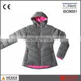 Melange Color Padded Insulated Jacket Women Winter Jacket thumbnail-2
