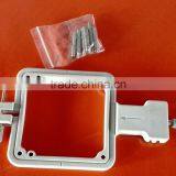 Sewing Machine Part Universal Sock Hoop For Pfaff Singer Elna Bernina Brother Babylock Janome Vicking 4''x4'' #ST880 thumbnail-1