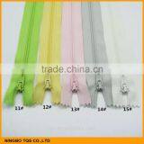 Wholesale No.#3 60 cm Auto Lock Close End Colorful Fabric Tape Nylon Zipper thumbnail-5
