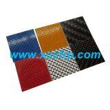 High Strength Prepreg Colored 3K Carbon Fibre Flexible Sheet /Plate 0.3mm 0.5mm 1mm thumbnail-3