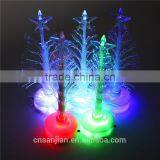 LED Light up Flashing Christmas Tree With Optical Fiber thumbnail-2