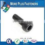 Made in Taiwan Plain Alloy Steel Black Oxide Metric Stainless Steel Socket Head Cap Screw thumbnail-4