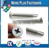 Made in Taiwan Phillips Bugle Head Drywall Screw Sharp Point and Self Drilling Point Gray Phosphate Bright Zinc Plated HDG thumbnail-4