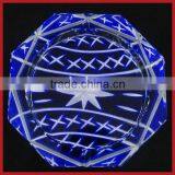 2013New Design Round Cut Crystal Ashtray thumbnail-1