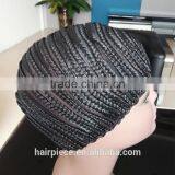 Cornrows Wig Cap for Making Braids Human Hair Bundle Hair Weave Easy to Sew to the Crochet Braid Cap thumbnail-5