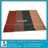 Coloful Sand Stone Coated Roof Tile/Aluminum Zinc Roofing Shingle/Classical Coated Steel Roof thumbnail-3