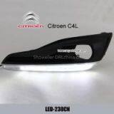Citroen C4L C4 L DRL LED Daytime Running Lights Car Headlight Parts Fog Lamp Cover thumbnail-1