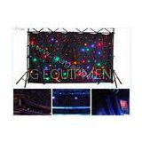DMX512 20W Outdoor SMD Flexible LED Curtain Display Screen for Rental