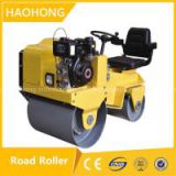 soil compactor vibration ride on double drum road roller hot for sale