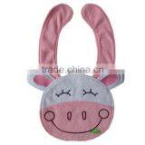 Fancy Bear Cotton Baby Bandana Bibs thumbnail-5