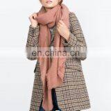 Europe And The United States Super Soft Color Cashmere Scarf thumbnail-5