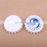 Best Seller Bottle Cap Beer Opener Round Shape Colorfull ABS Bottle Opener Magnet thumbnail-2