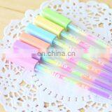 6 Color Rainbow Gel Pen Drawing for Black Card Hot Selling Gel Pen thumbnail-2