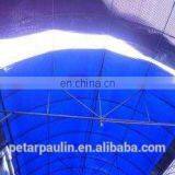 Blue/Orange or Double Blue PE Tarpaulin Sheet in Roll for Indonesia thumbnail-7
