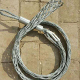 cable mesh sack; pulling mesh connector; cable pulling grip