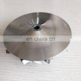 GT3788LVA 753610-0004 60.98/88.25mm 11+0 Blades High Performance Turbo Billet/aluminum 2618 Compressor Wheel for Chevy 6.6L thumbnail-3