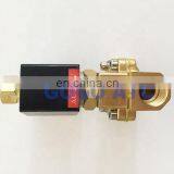 GOGO Normally Open 2 Way Pilot Diaphragm Brass Solenoid Valves for Water Flow Control 3/8" BSP 24vdc 15mm PX-10K NBR 0.5-13bar thumbnail-1