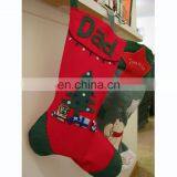 Christmas Felt Crafts Hanging Big Sock Decoration for Child thumbnail-4