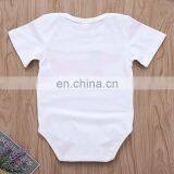 2019 New Summer Outfits Dog Full Print White Romper & Orange Pants 2PCS Set thumbnail-3