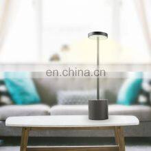 Amazon Custom Aluminum Acrylic Battery Rechargeable Lamp Restaurant Decorative LED Side Table Lamp thumbnail-5