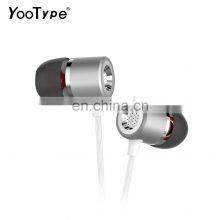 YooType 2021 Hot Sell Supplied Cheap Headphone Mini In-ear Wired Earphone Earbuds