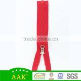 3# Derlin Zipper Delrin Open End Zipper With Cupronickel Thumb Puller thumbnail-2