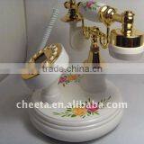 Antique Telephone Table With Blue China thumbnail-1