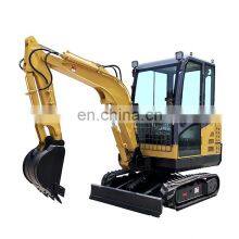 Low-Consumption Engine Part Excavator Hydraulic Mini Quick Coupler Mini Excavator for Home Use