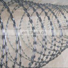 High Carbon Galvanized Steel Concertina Razor Barded Wire With Low Price thumbnail-4