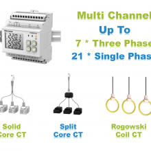DC Multi-circuit 3 Phase Multi-functional RTM Digital Energy Meter thumbnail-5