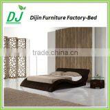New Design Double Fancy Leather Bedroom Furniture thumbnail-1