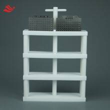 PFA Wafer Cleaning Tank With PTFE Cassette for Washing Silicon Wafer, Wafer, Glass Etc. thumbnail-2