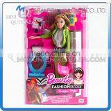 Mini Qute 36 cm Kawaii Beautiful American Latex Kid Fashion Plastic Doll Model Educational Toy With Accessories NO.YS2012-7B thumbnail-1