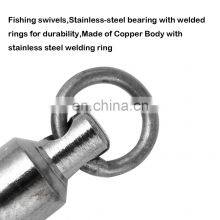 JOHNCOO In Stock Wholesale Chinese Fishing Tackle Stainless Steel Rolling Swivel Fishing Swivel thumbnail-3