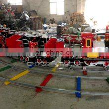Outdoor Theme Park Toy Electric Train Ride Equipment Track Amusement Rides Mini Trains thumbnail-4