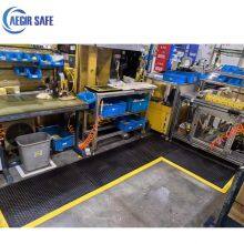AEGIRSAFE Rubber Bubble Surface Interlocking Anti Fatigue Mats for Workshops thumbnail-5