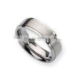 Hot Sale Fashion Jewelry Mens Titanium Ring Simple Ring for Men and Women Engagement Rings Wedding Rings thumbnail-1