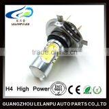 White H4 High Power LED Tail Turn Brake Head Car Light Lamp Bulb thumbnail-5