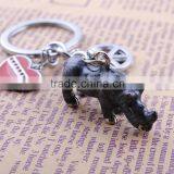 Drops of Oil Key Chain Manufacturer Hand-drawn Key Chain Rhinoceros Keychain thumbnail-2