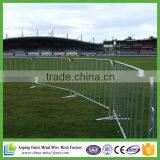 Interlocking Strong Metal Temporary Road Safety Barriers